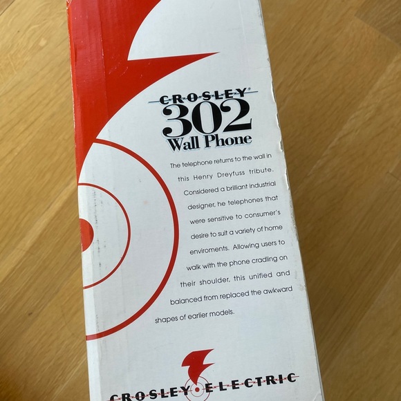 Crosley 302 Wall Phone CR55RE - Picture 4 of 8